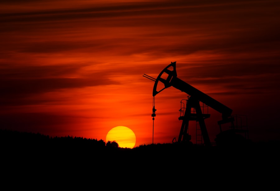 Pozo de extracción petrolera